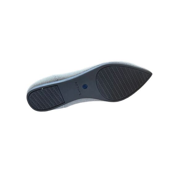 Rothy's Womens Gray The Point Flats Cloud Pointed Birdseye Ballet Shoes Size 7.5 - Picture 7 of 8